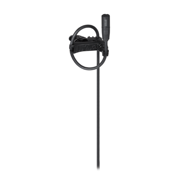 BP899LCW SUBMINIATURE OMNIDIRECTIONAL CONDENSER LAPEL MICROPHONE WITH 55" CABLE TERMINATED WITH LOCKING